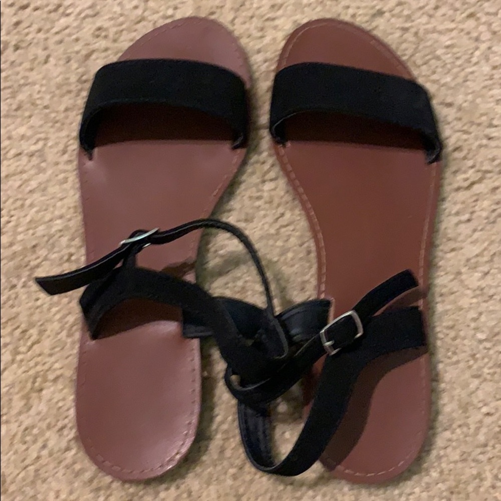 Black sandals
